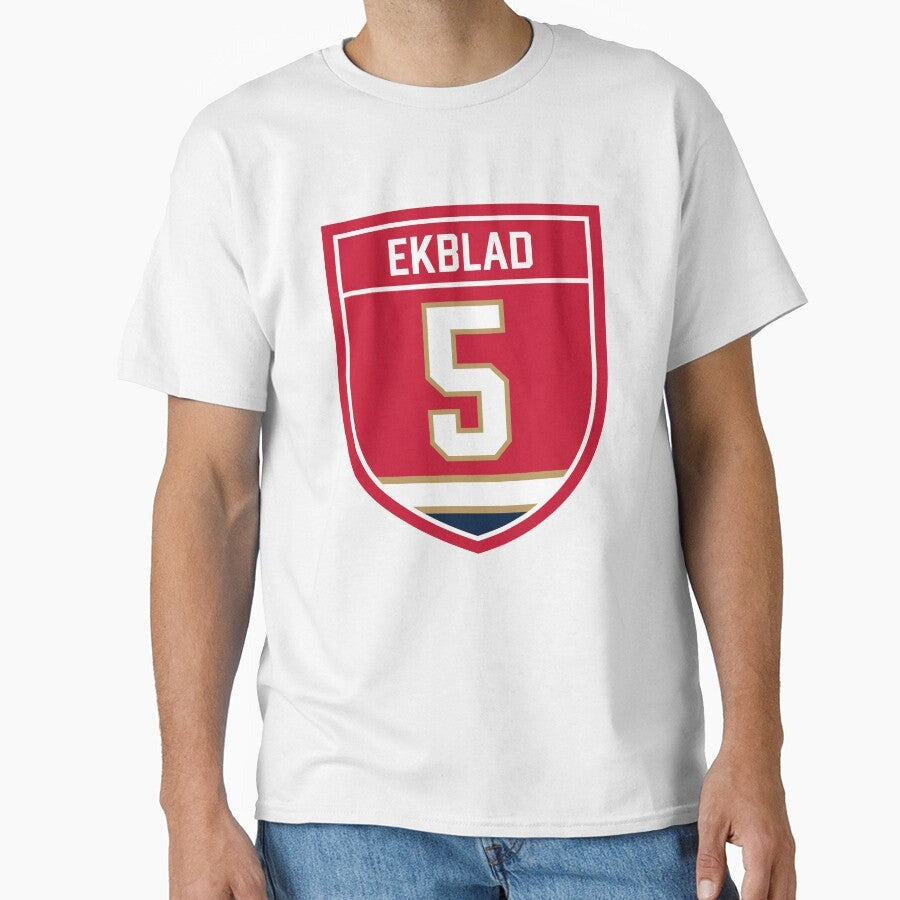 Aaron Ekblad #5 emblem Classic T-Shirt