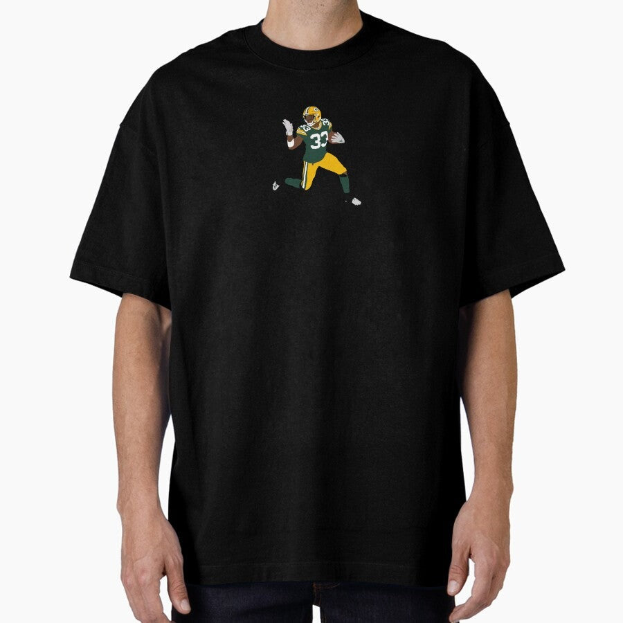 Aaron Jones Wisconsin Oversized T-Shirt