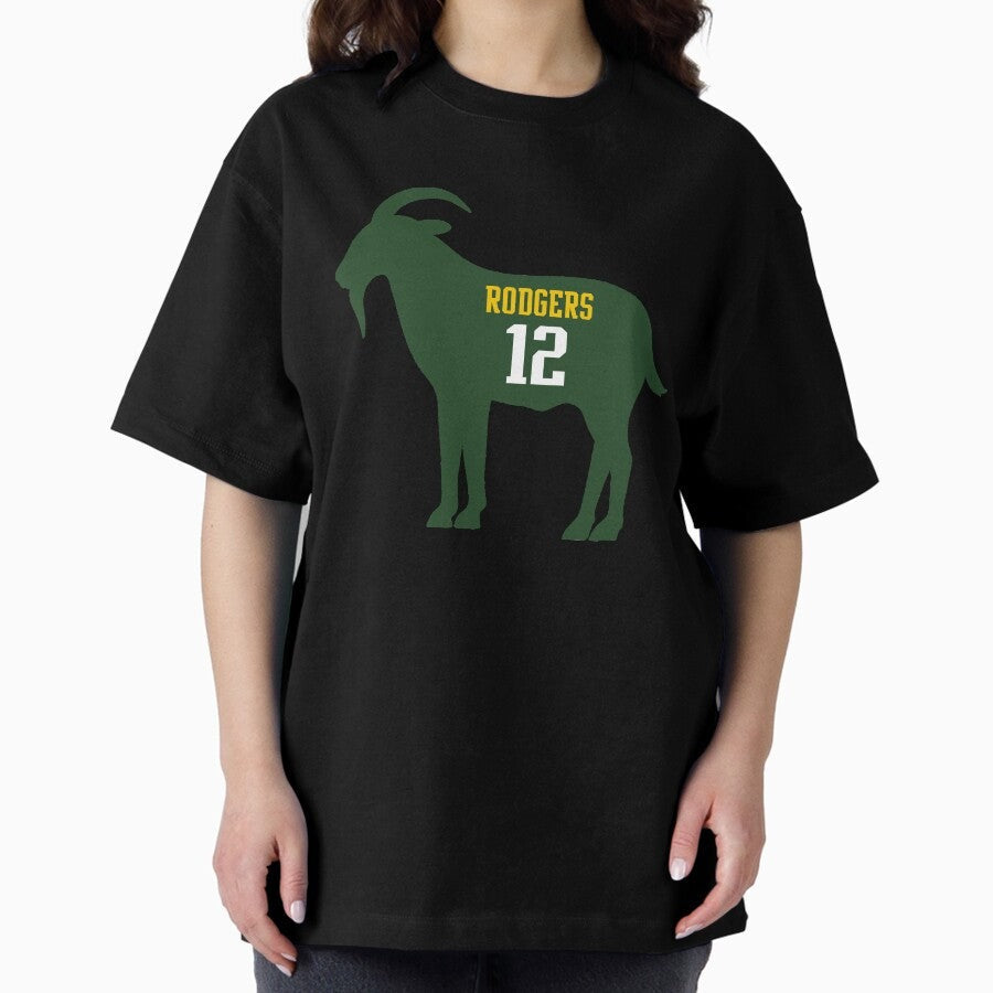 Aaron Rodgers - GOAT Oversized T-Shirt