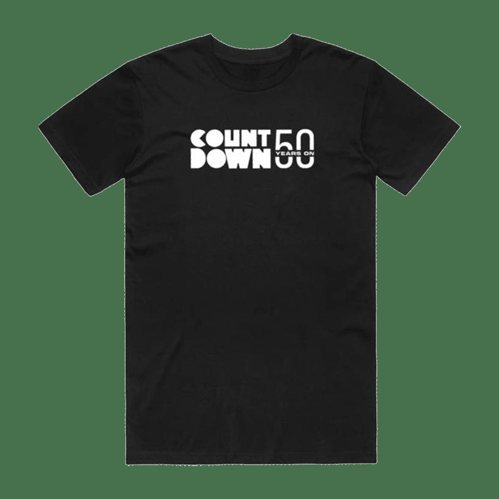 Abc Merch Countdown 50 Years Black T-Shirt Best Father's Day Gifts For Husband