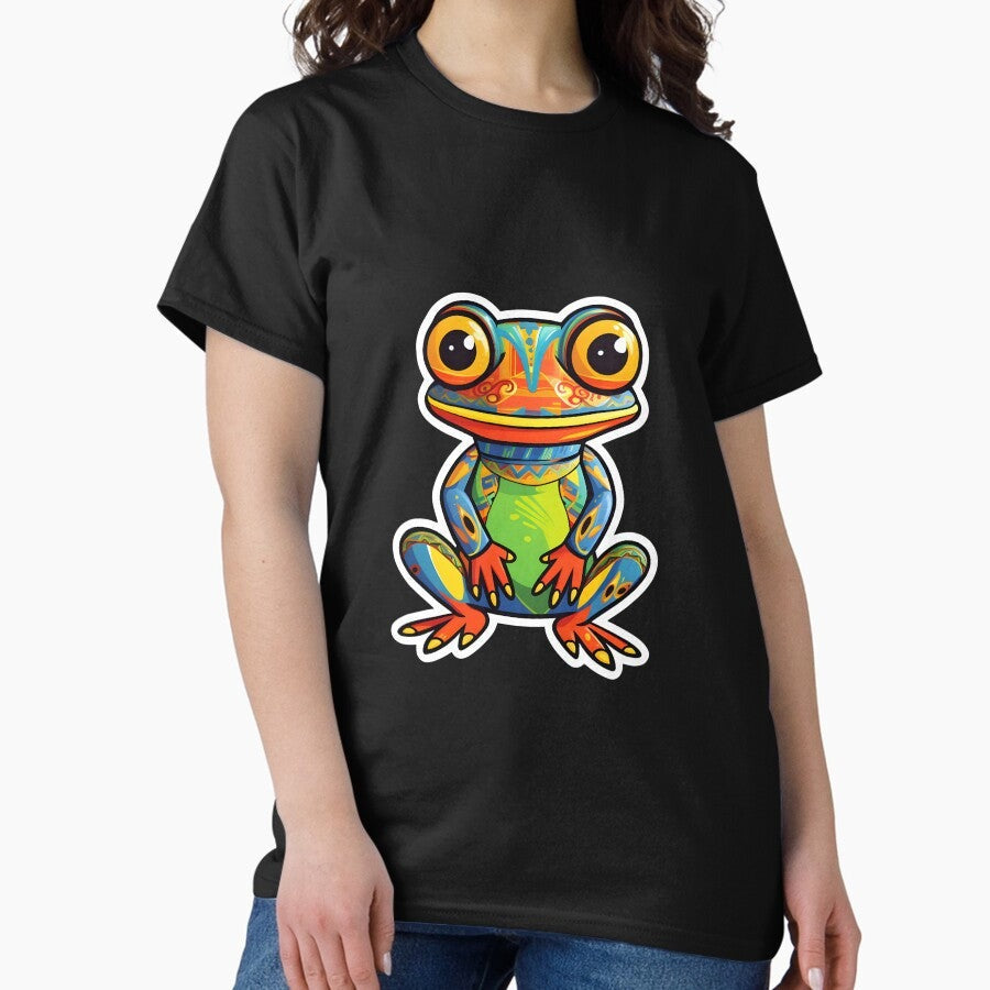 Aboriginal Frog Gift Idea For Frog Lover Classic T Shirt