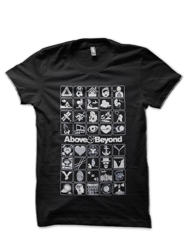 Above And Beyond Black T-Shirt Style001