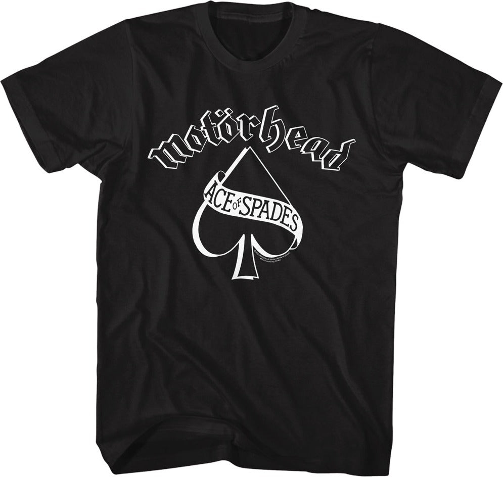 Ace Of Spades Banner Motorhead T-Shirt