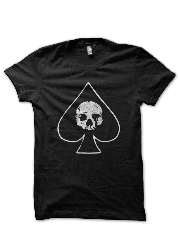 Ace Of Spades Skull Motorhead Black T-Shirt