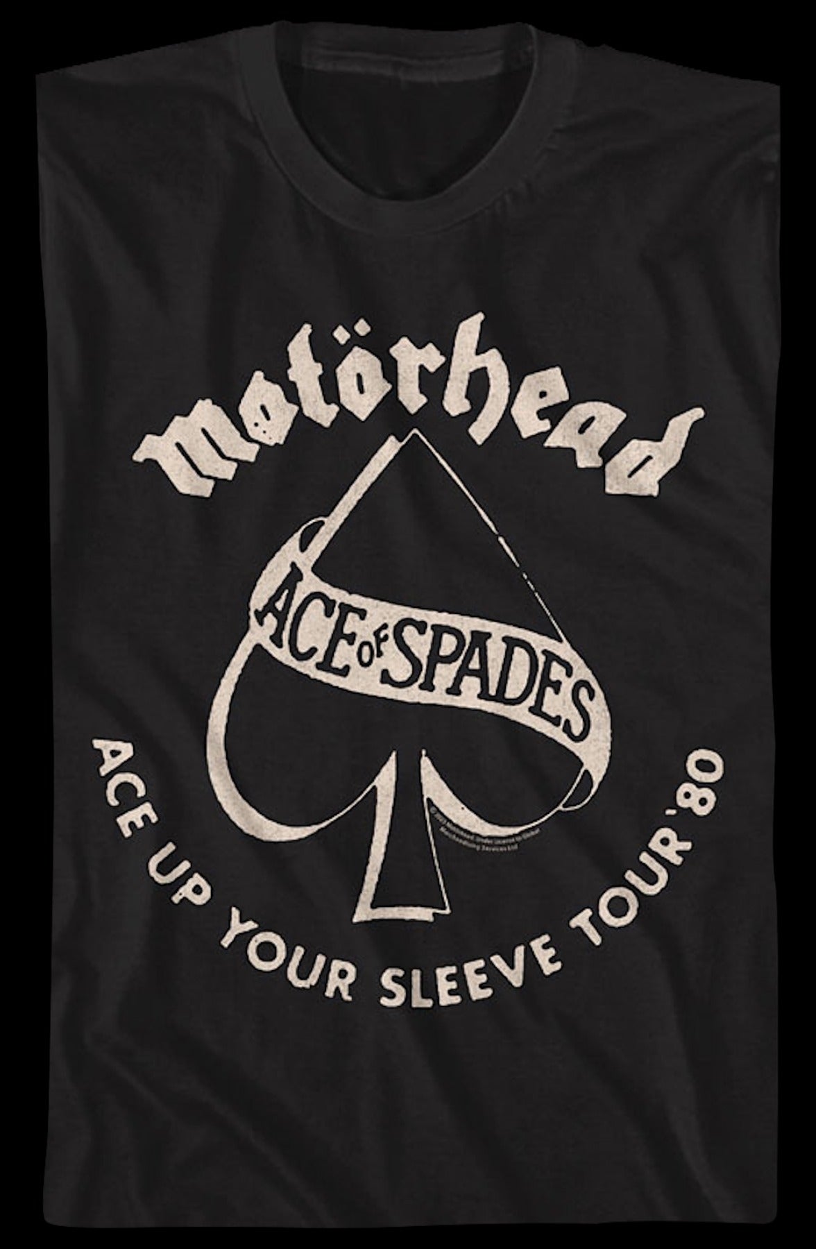 Ace Up Your Sleeve Tour '80 Motorhead T-Shirt