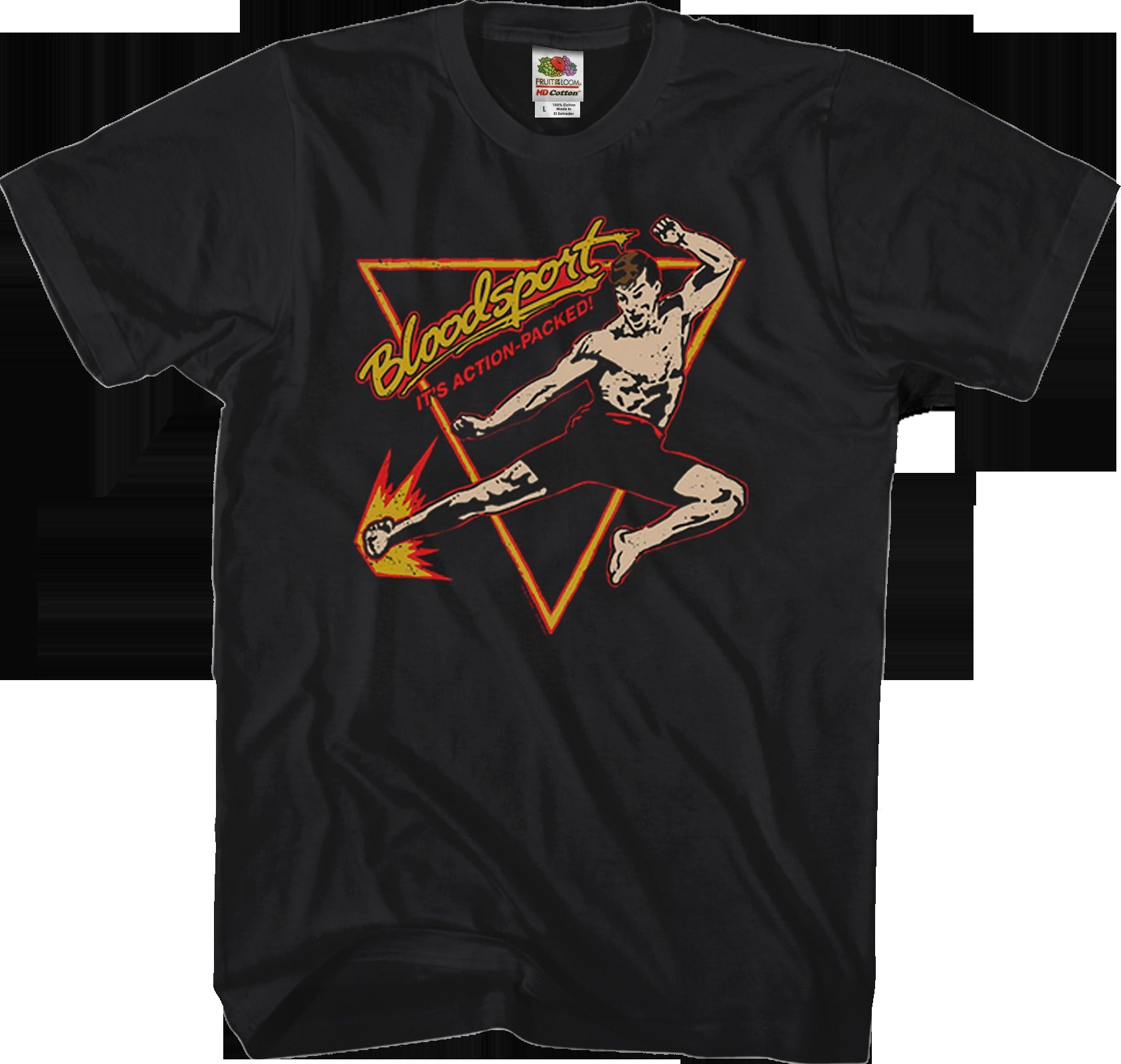 Action Packed Bloodsport T-Shirt