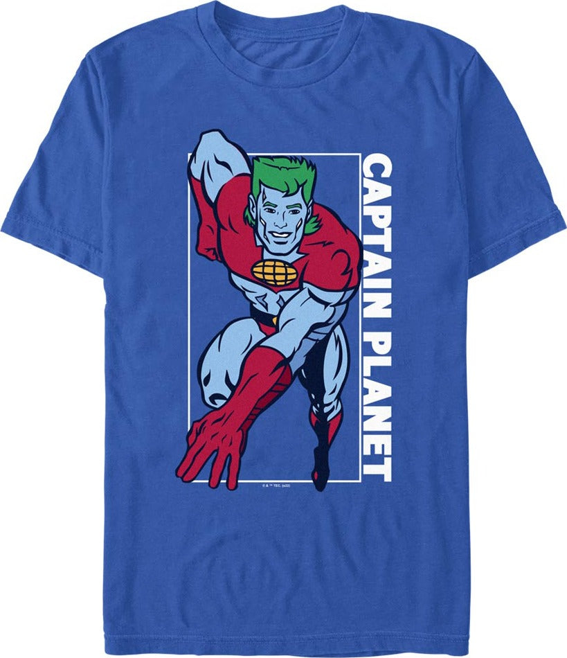 Action Pose Captain Planet T-Shirt