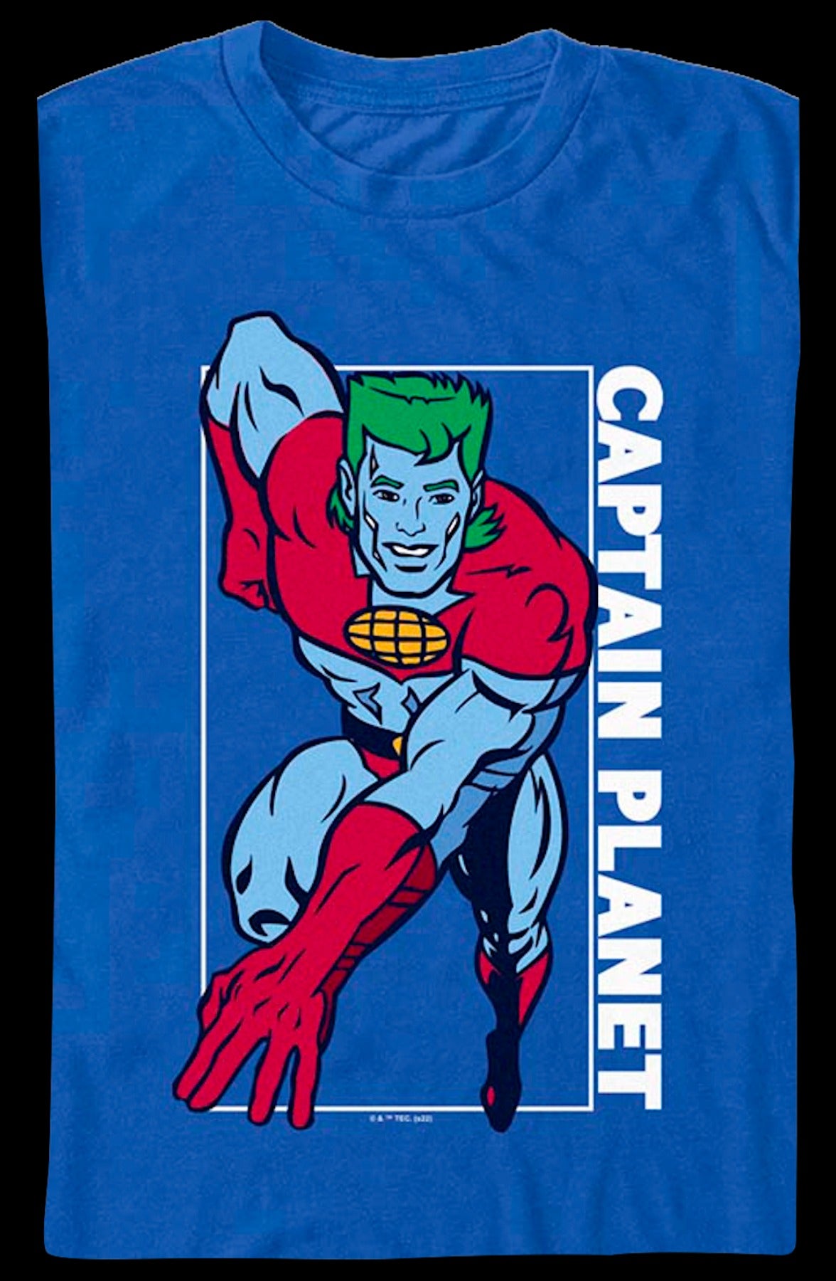 Action Pose Captain Planet T-Shirt