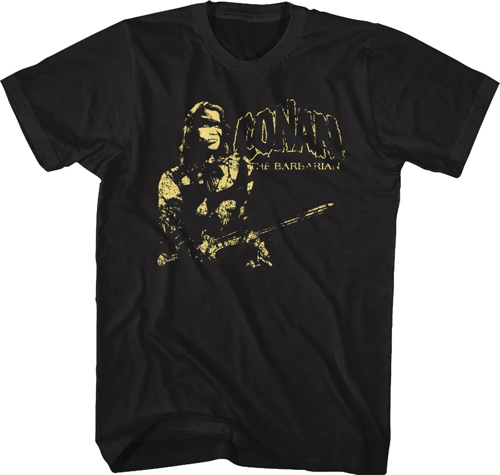 Action Pose Conan The Barbarian T-Shirt