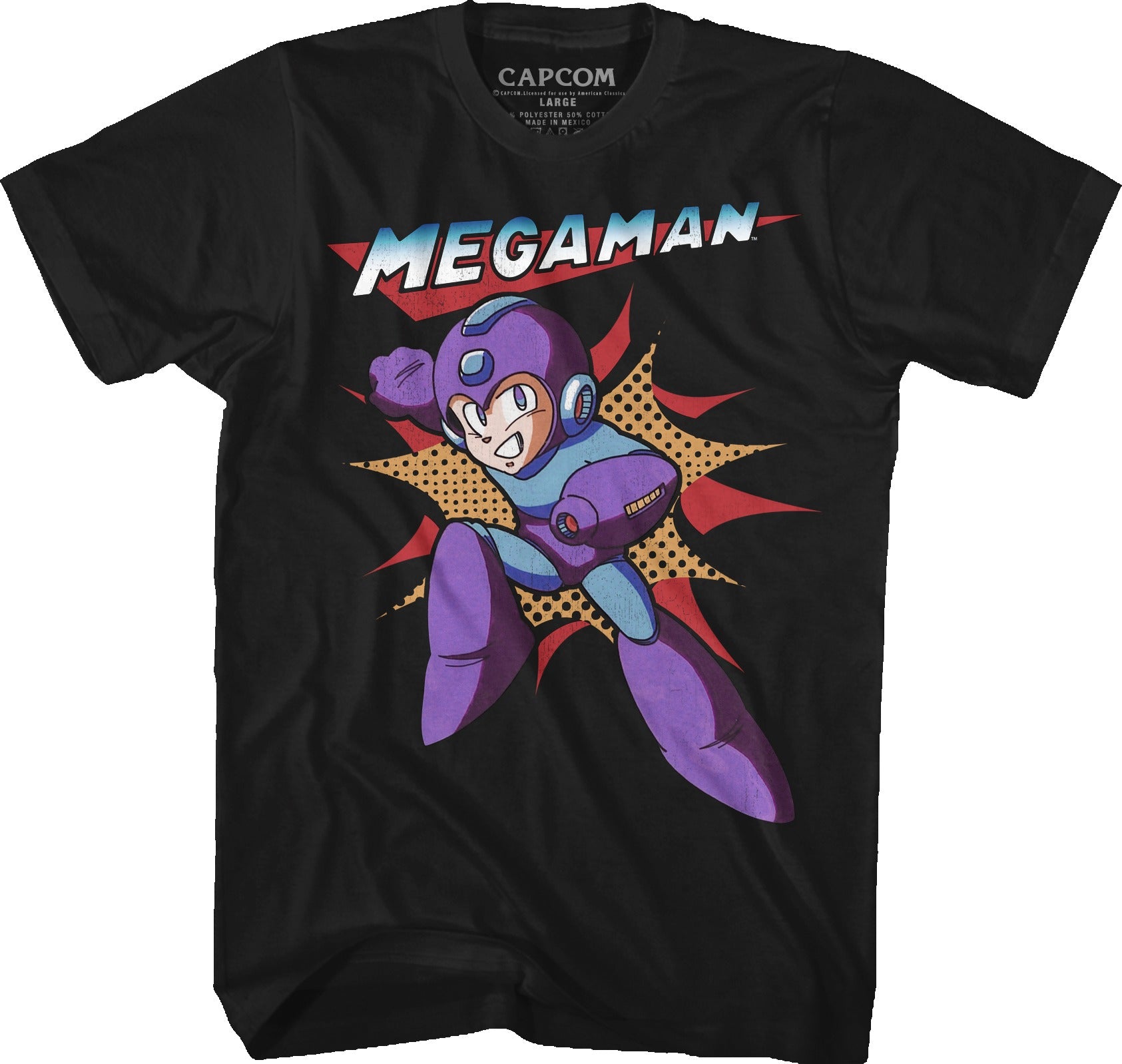 Action Pose Mega Man T-Shirt
