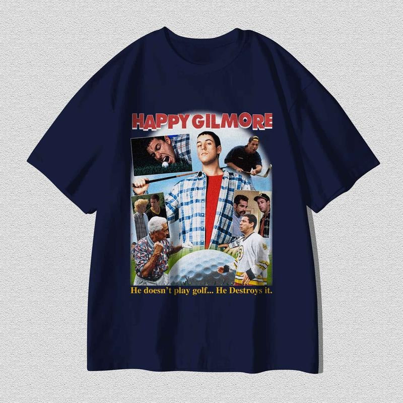 Adam Sandler Happy Gilmore Vintage Sweatshirt Tshirt, Adam Sandler Shirt, Adam Sandler Funny Shirt, Actors Tshirt, Graphic UNISEX Tee Classic Cotton Menswear Top