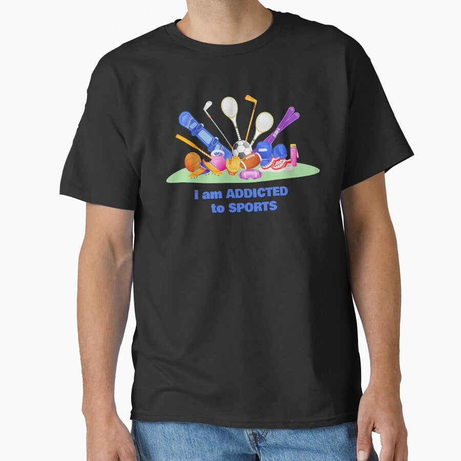 Addicted to sports Classic T-Shirt