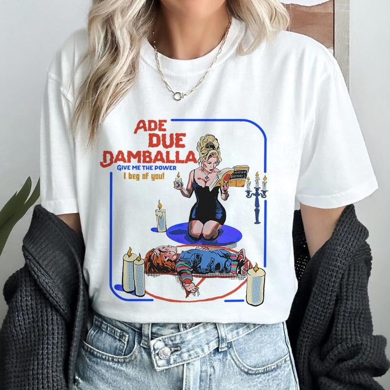 Ade Due Damballa Bride Of Chucky Essential Comfort Colors Shirt, Chucky Shirt, Bride Of Chucky Shirt, Horrowww Character Shirt Crewneck Cotton