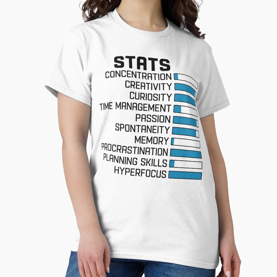 Adhd Stats Classic T Shirt