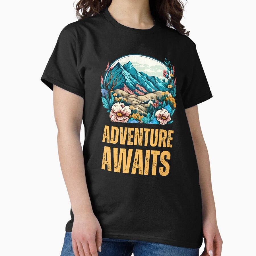 Adventure Awaits Intentional Classic T Shirt