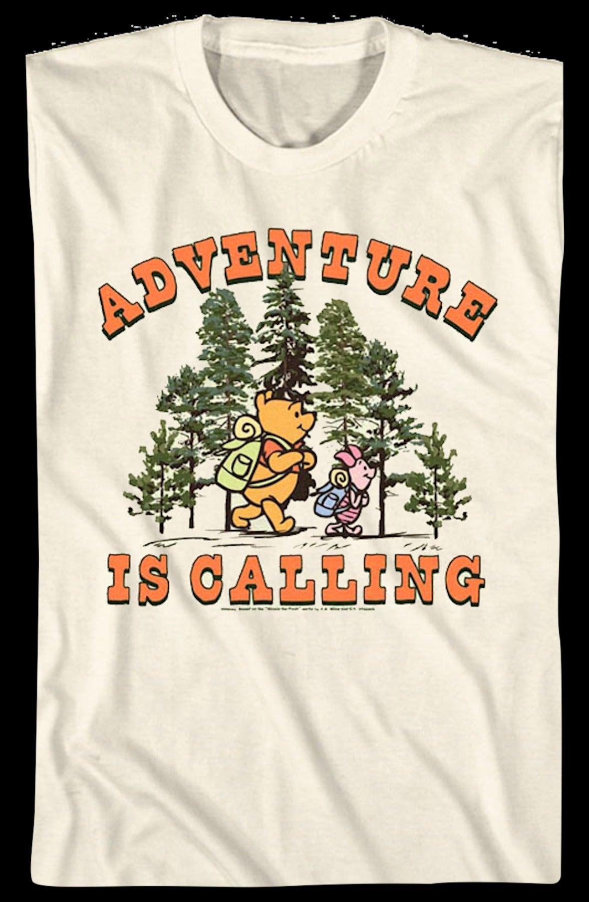 Adventure Is Calling Winnie The Pooh T-Shirt