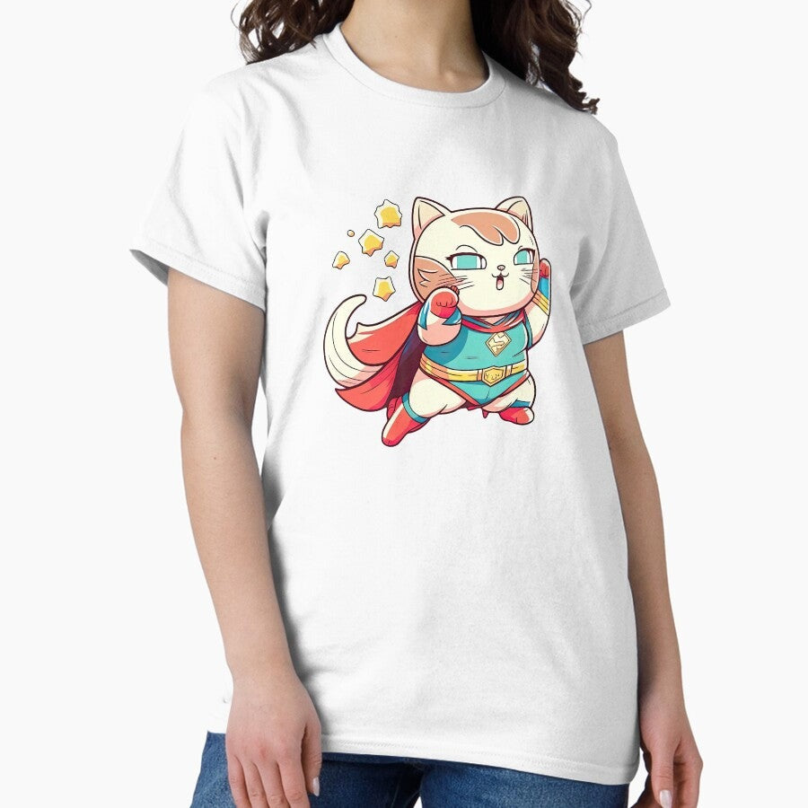 Adventures of Superhero Cat, Feline Fury Classic T-Shirt