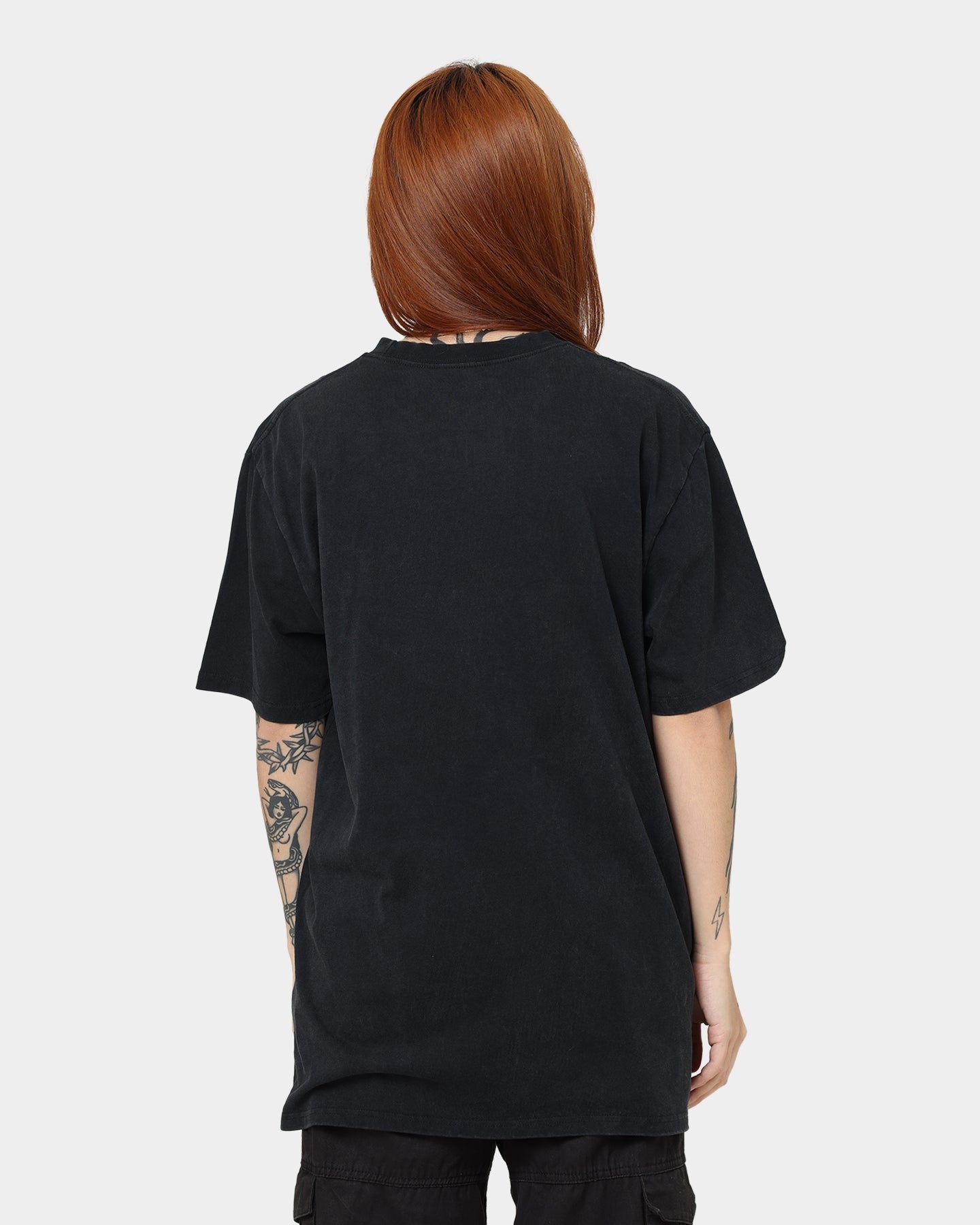 Aerosmith Angel Heart Vintage T-Shirt Washed Black Style001