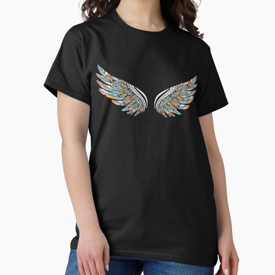 Aesthetic Color Wings Classic T Shirt