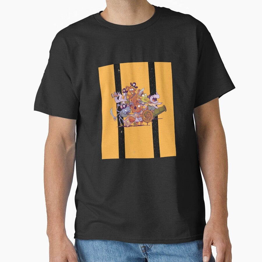 Aesthetic Cute Animal Pirates Classic T Shirt