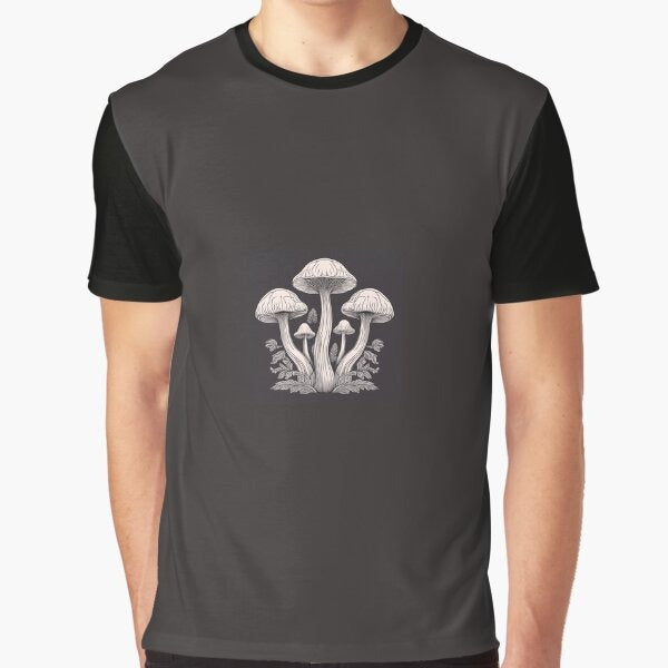 Aesthetic Mushrooms Graphic T Shirt