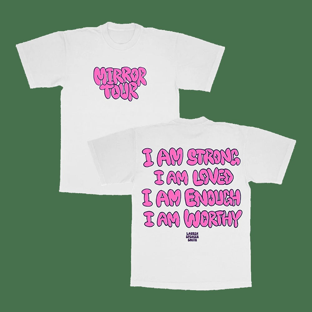 Affirmations Bubble T-Shirt Lauren Spencer Smith Merch Gifts For Girlfriend