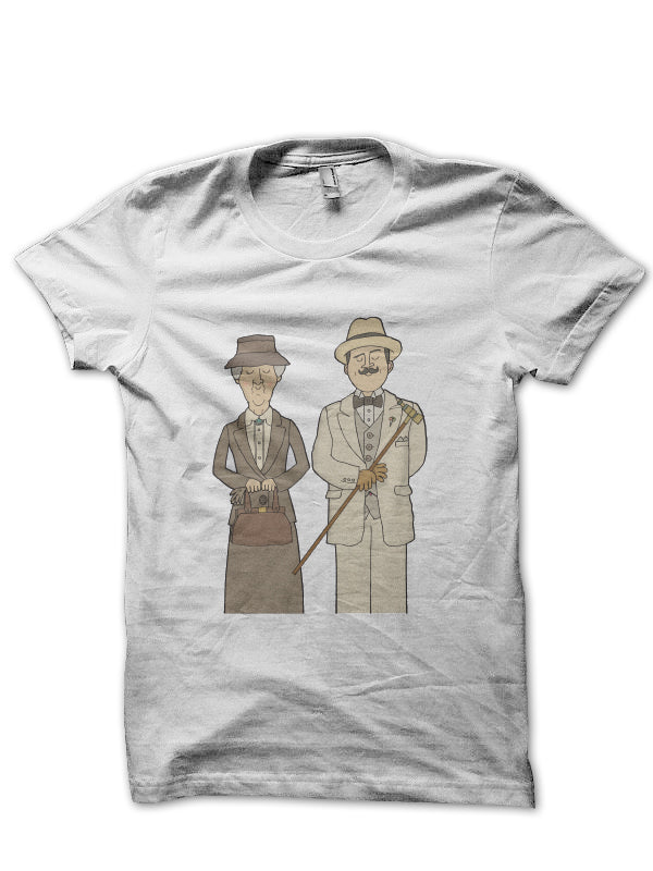 Agatha Christieâ€™s Poirot T-Shirt Style010