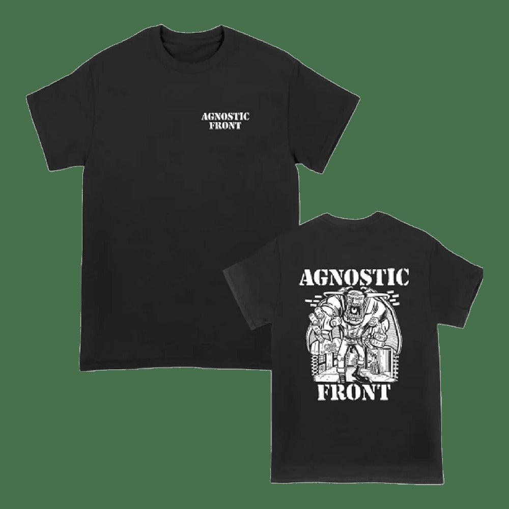 Agnostic Front Wing Horn Alley T-Shirt Allin Merch Gifts For Besties