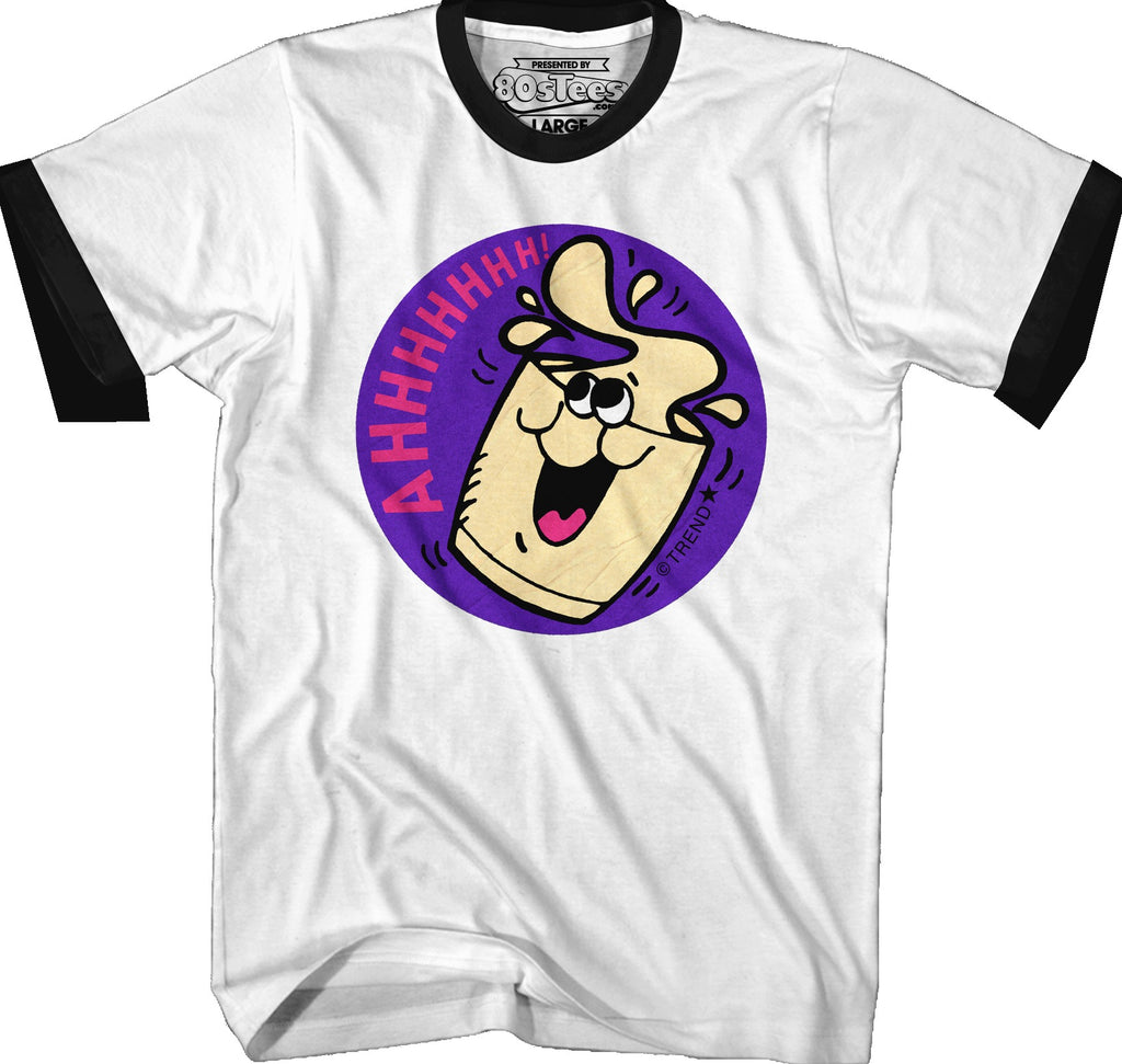 Ahhhhhhh Milkshake Scratch N Sniff Ringer Shirt