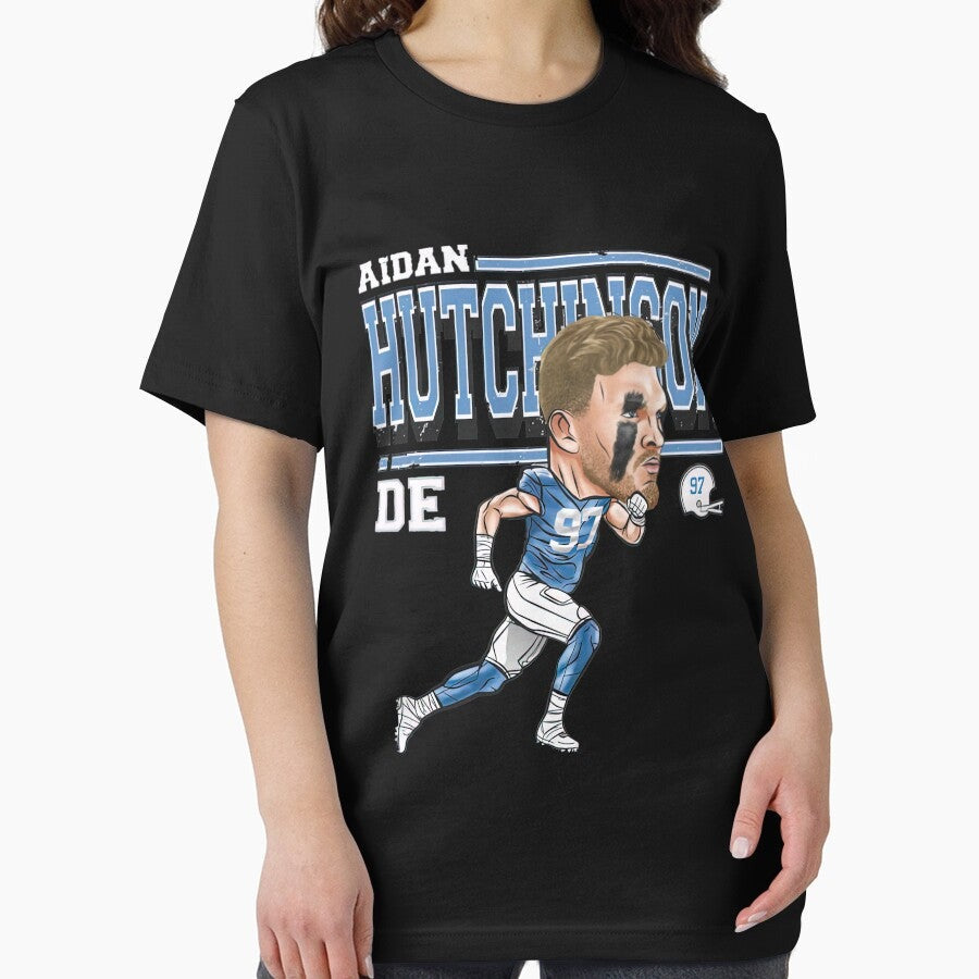 Aidan Hutchinson Detroit Cartoon Essential T-Shirt