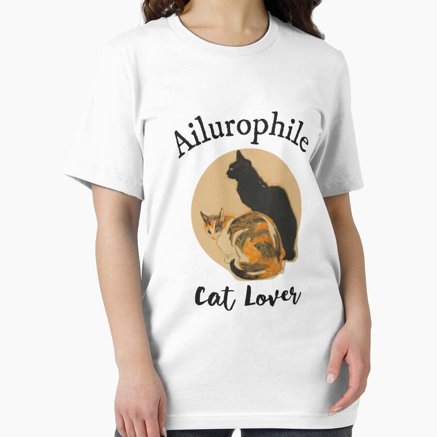 Ailurophile Nerd Word for Cat Lover Vintage Cat Art Essential T-Shirt