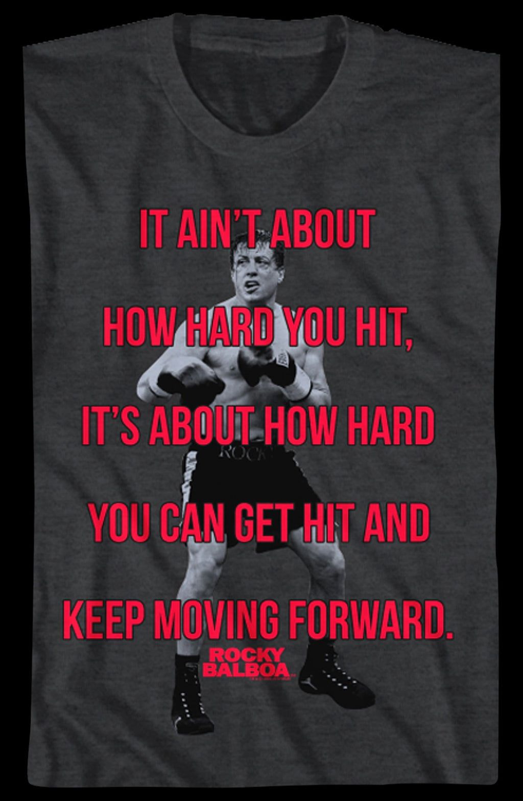 Ain't How Hard You Hit Rocky T-Shirt