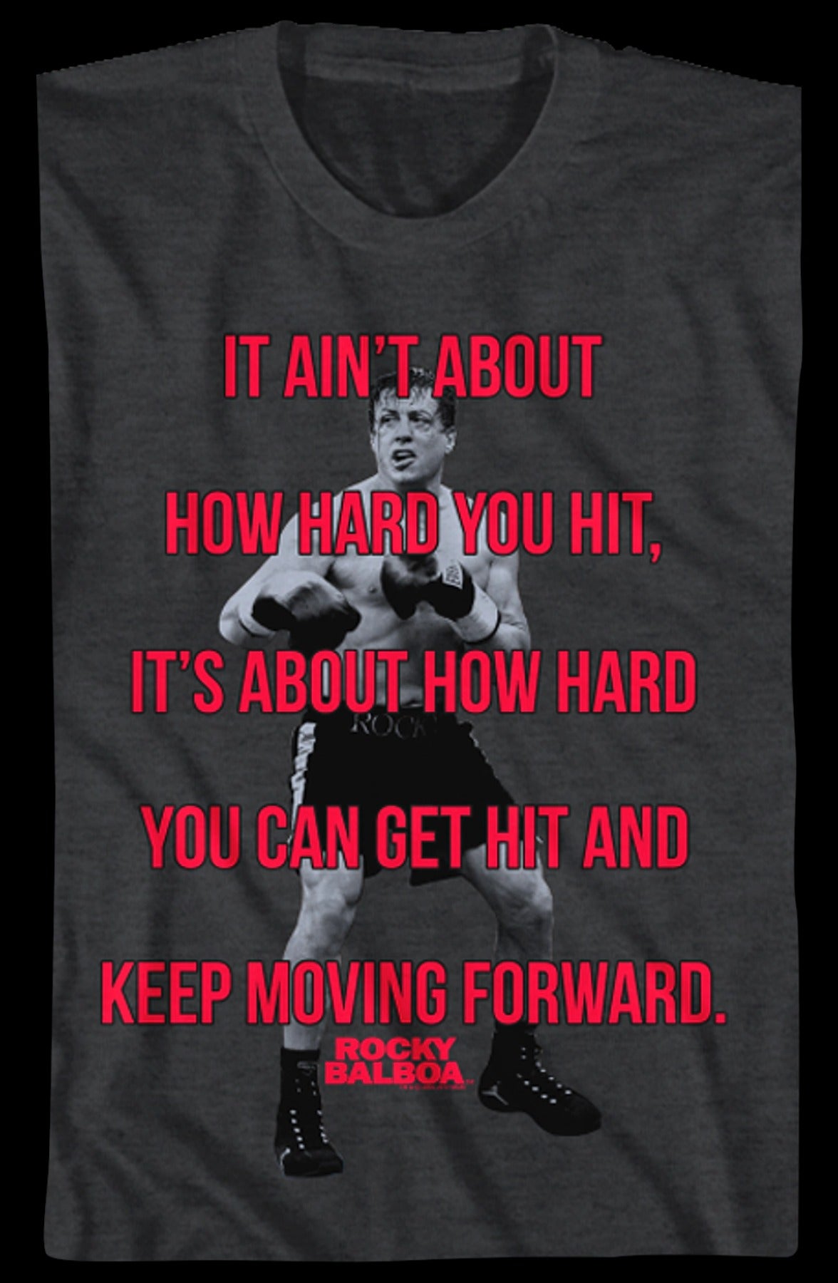 Ain't How Hard You Hit Rocky T-Shirt