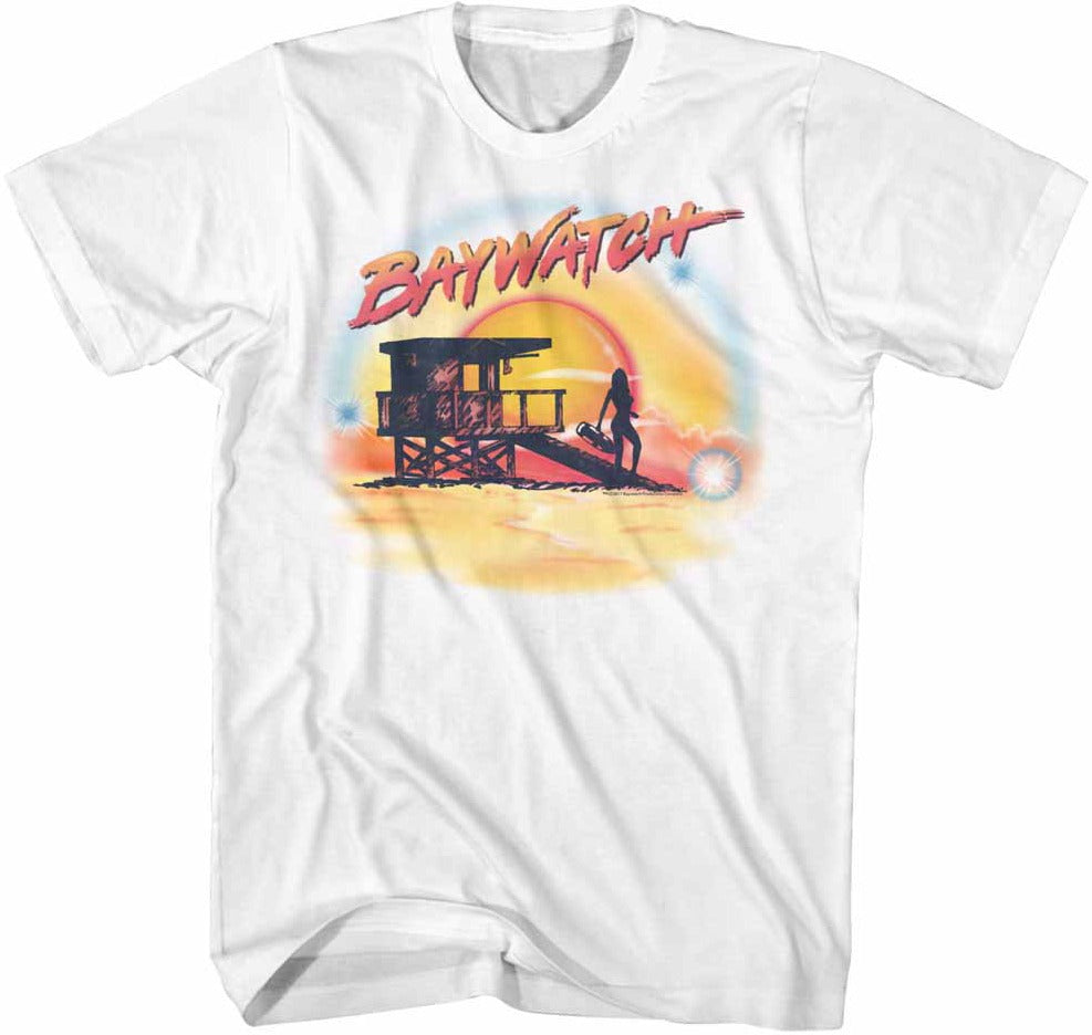 Airbrush Baywatch T-Shirt