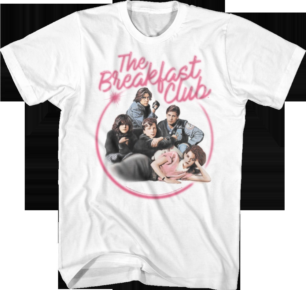 Airbrush Breakfast Club T-Shirt