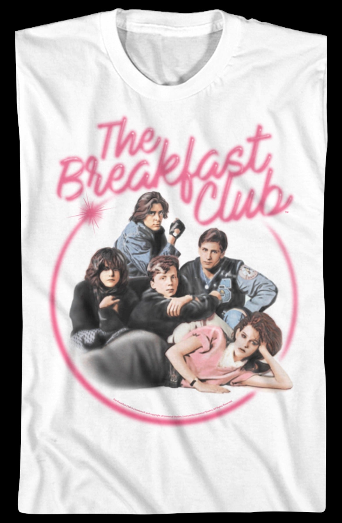 Airbrush Breakfast Club T-Shirt