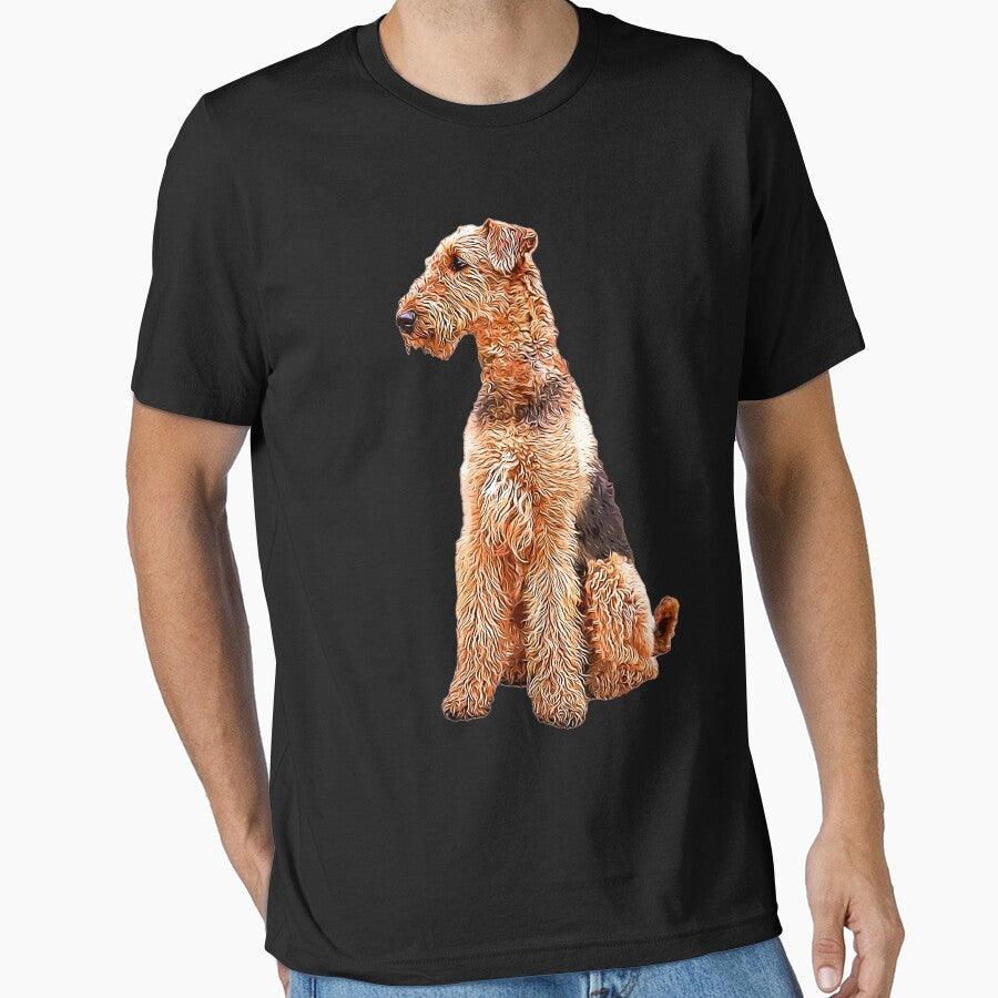Airedale Terrier Cute Dog Essential T Shirt