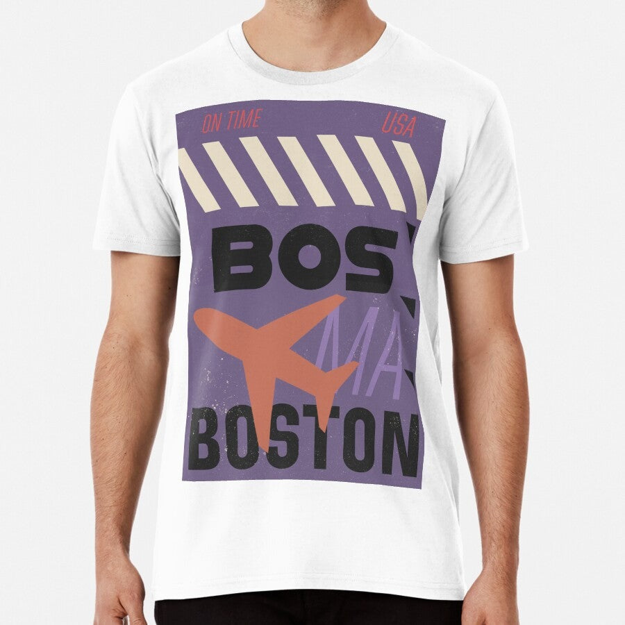 Airport Code Sticker 5 Premium T Shirt