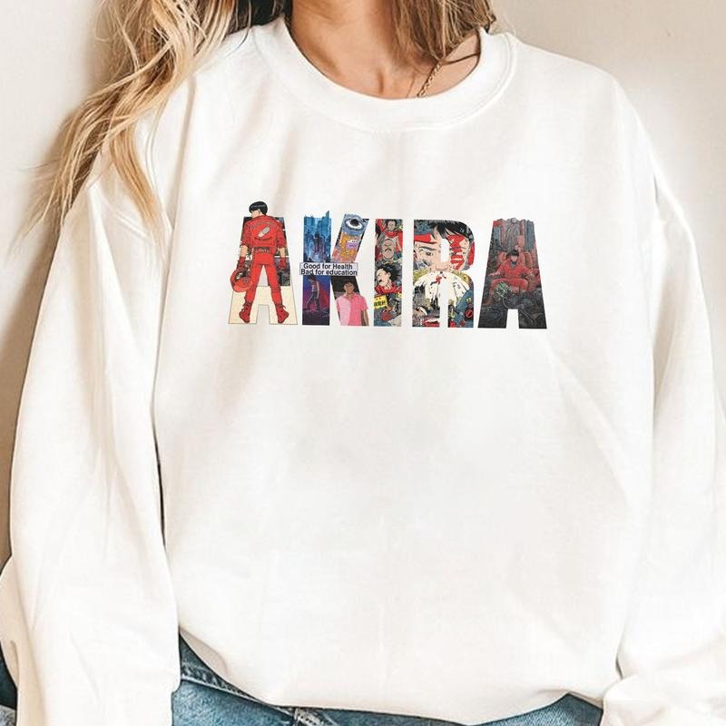 Akira Shirt, Akira Good for Health Bad for Education, Akira T-Shirt, Akira Tee, Akira Clothing, Akira Anime, Anime Tee, Anime Shirt, Tetsuo, Anime Unisex Sweatshirt hoodie T-shirt style 002