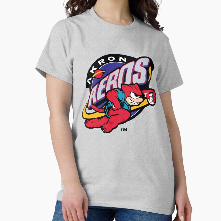 Akron Aeros Vintage Minor League Baseball Classic T-Shirt