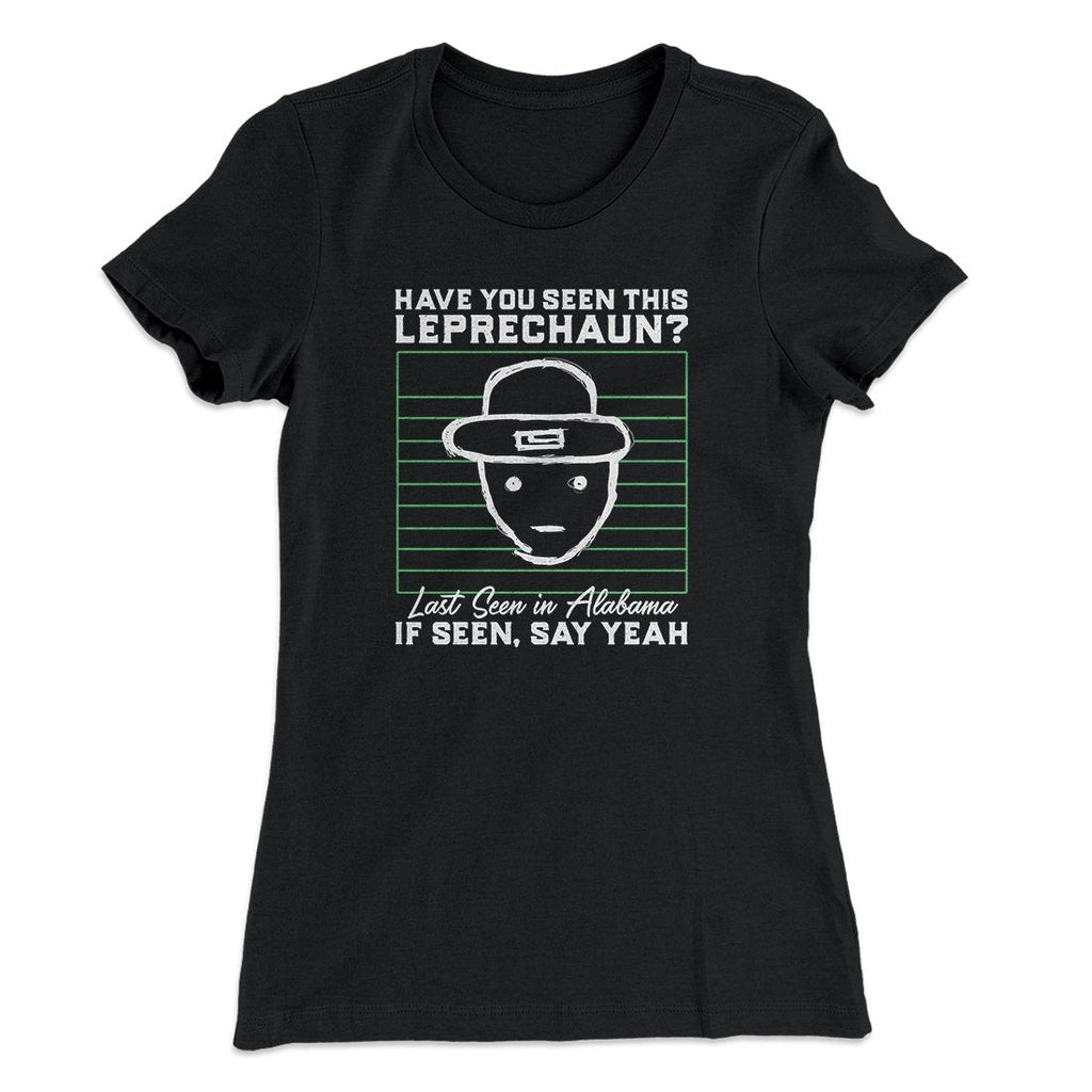 Alabama Leprechaun Amateur Sketch Women's T-Shirt