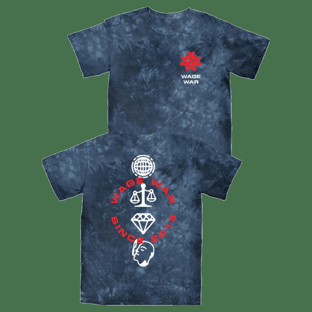 Album Symbols Navy T-Shirt Wage War Merch Gifts For Someone Who Likes Music