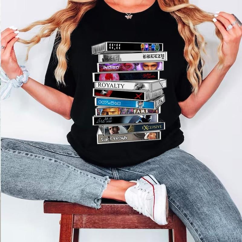 Albums Disks T-shirt Sweatshirt Hoodies style 001