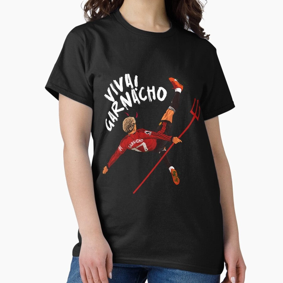 Alejandro Garnacho Bicycle kick Classic T-Shirt