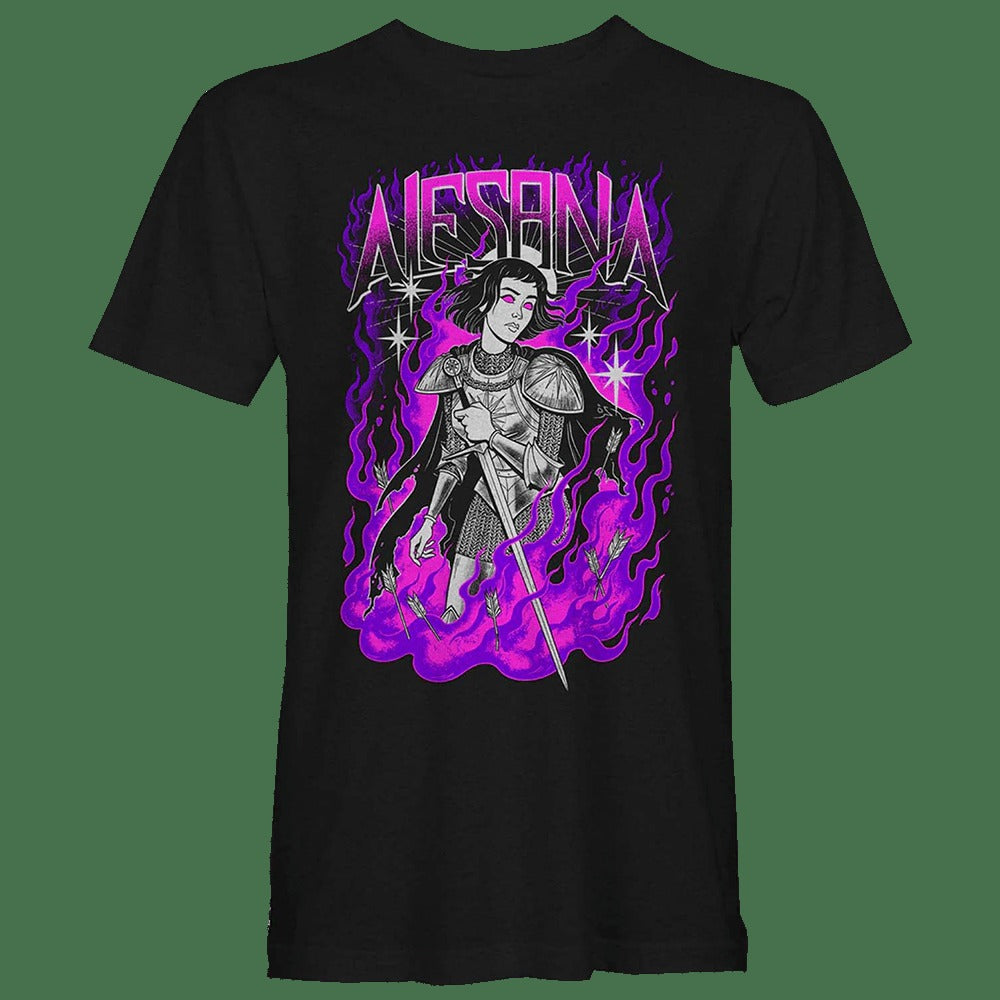 Alesana Merch Joan Of Arc Shirt Birthday Gifts For Music Lovers