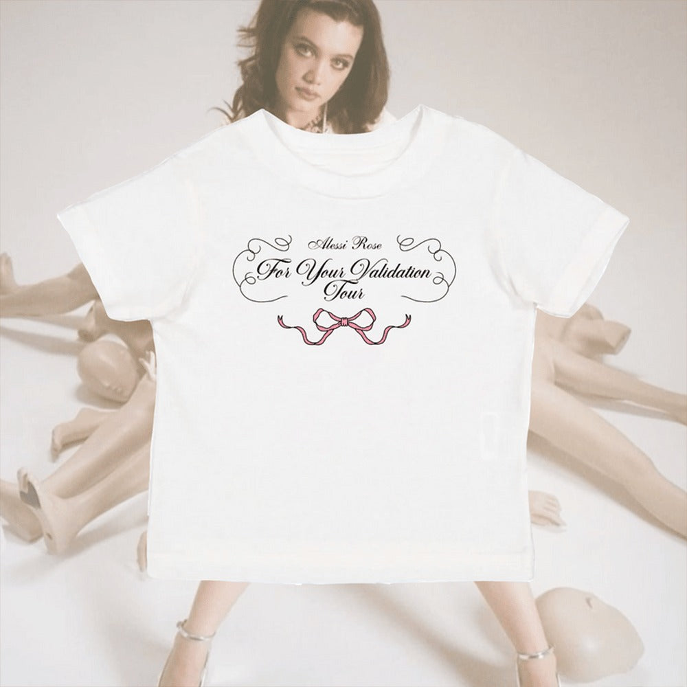 Alessi Rose Merch Alessi Rose Tour Baby Tee Mother's Day Presents Ideas 2025 Gift Idea for Him