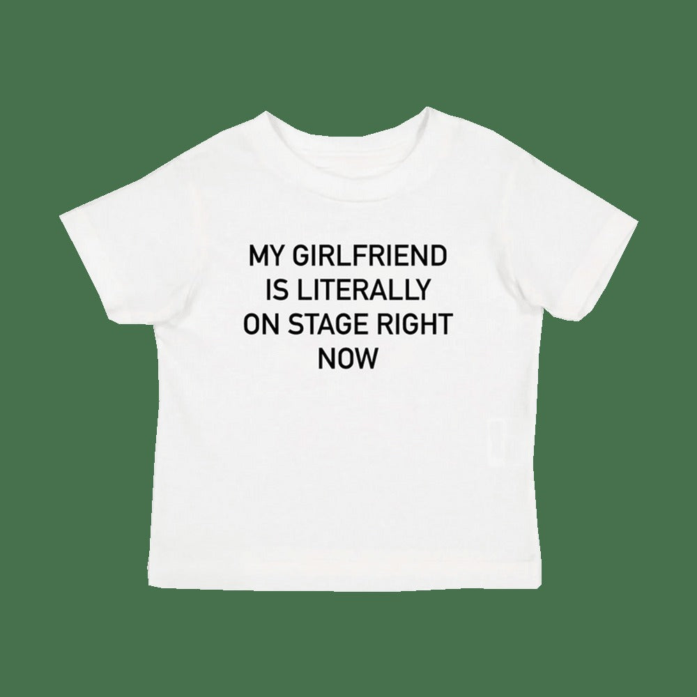 Alessi Rose Merch My Girlfriend Is Literally On Stage Right Now Baby Tee Mothers Day Gifts