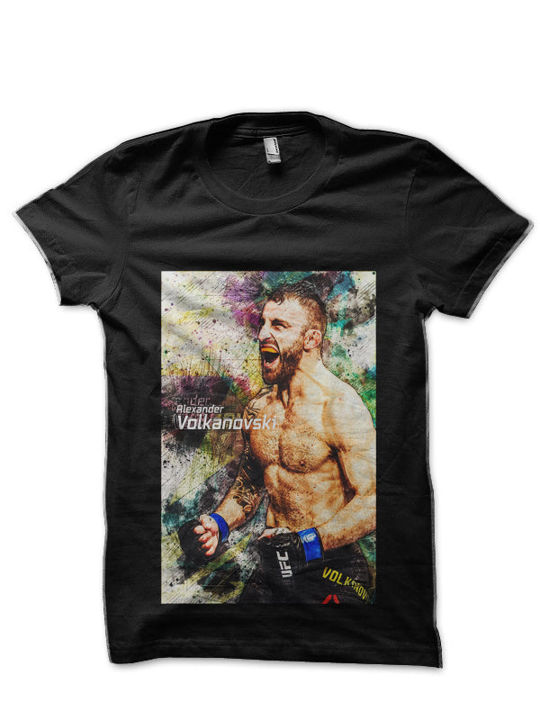 Alexander Volkanovski Black T-Shirt Style007