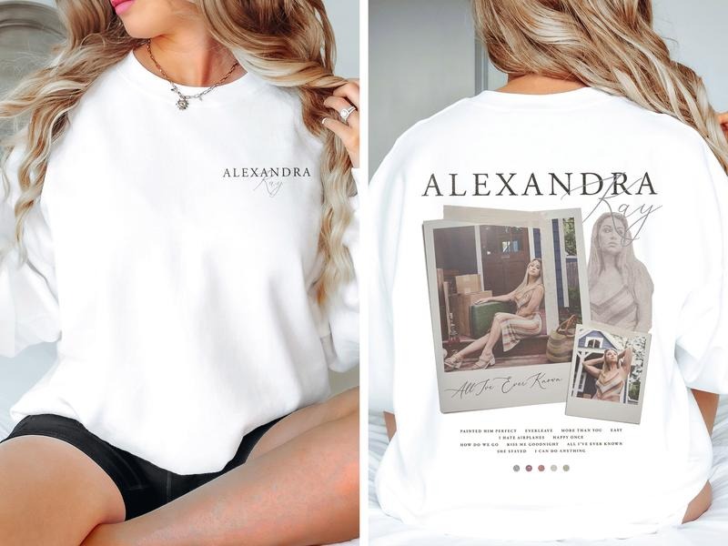 Alexandra Kay T-shirt All I've Ever Know Sweatshirt Alexandra Kay Merch Cupid's a Cowgirl Tour 2025 Tee Gift For Fans Men Women