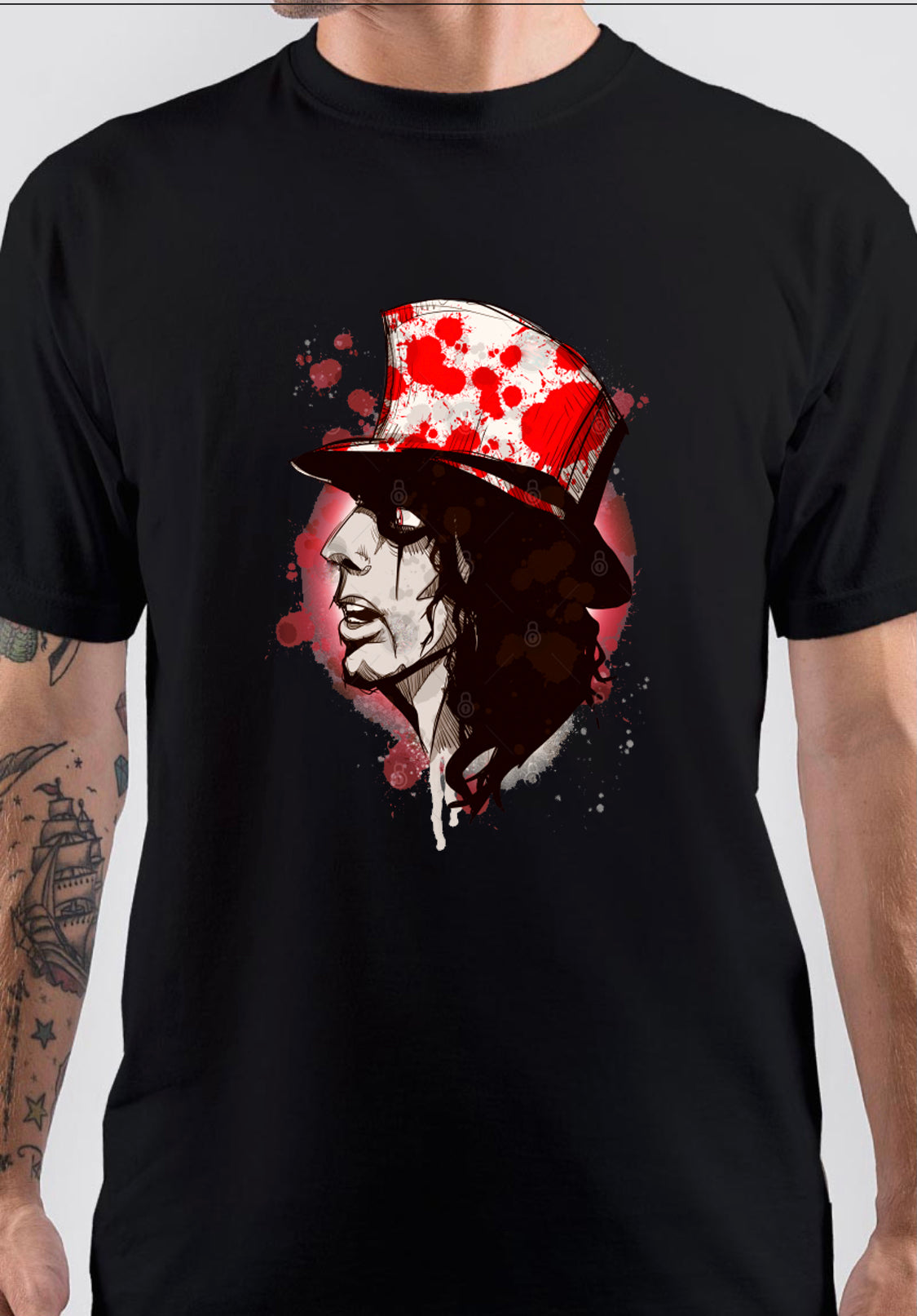 Alice Cooper Art T-Shirt Style011
